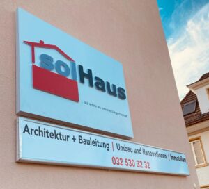 enseigne Solhaus